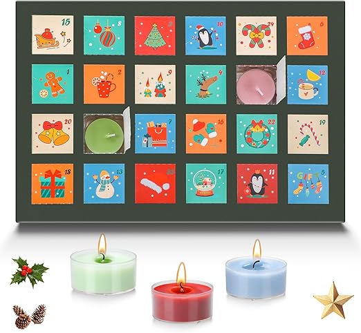 Adventskalender candle