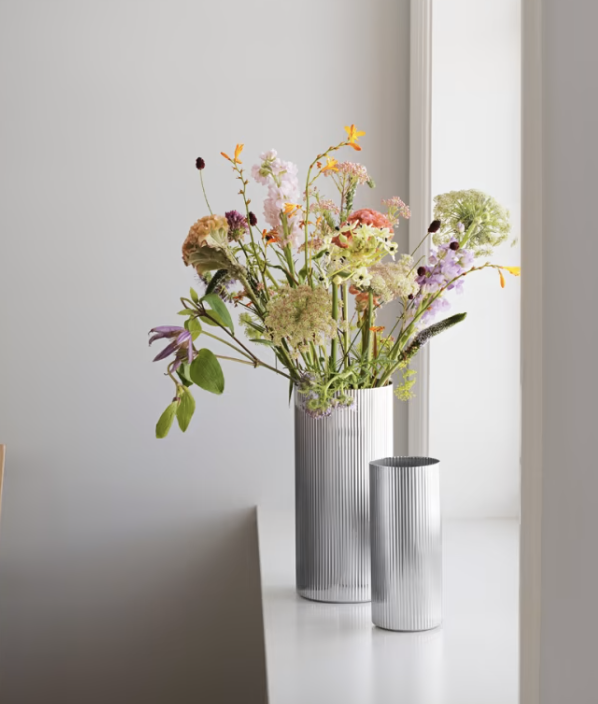 Georg Jensen wazon ze stali duzy / Georg Jensen large steel vase