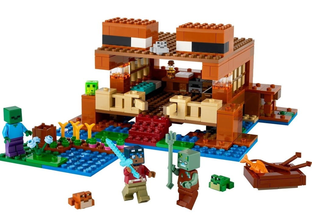 Klocki LEGO Minecraft 21256 Żabi domek