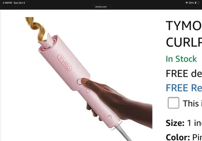 Automatic curling iron