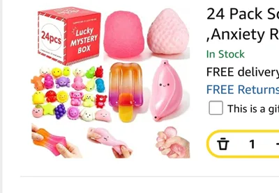 Mystery squishy pack