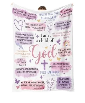 Bible verse blanket