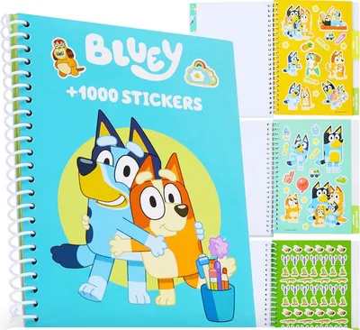 Álbum pegatinas Bluey