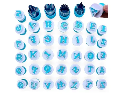 Ausstecher Buchstaben