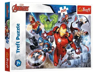 Puzzle 200 Avengers Trefl