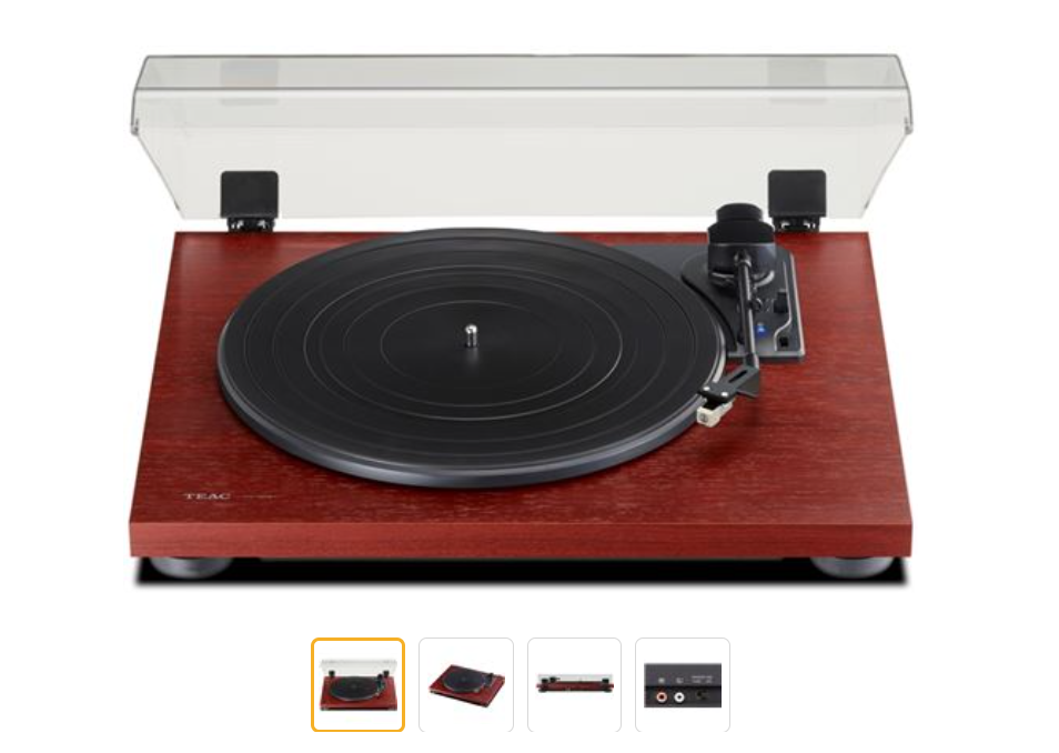 Tocadiscos Bluetooth Teac TN-180 A3 Cherry